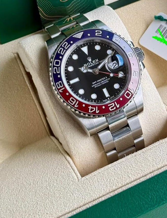 ROLEX GMT MASTER II PEPSI