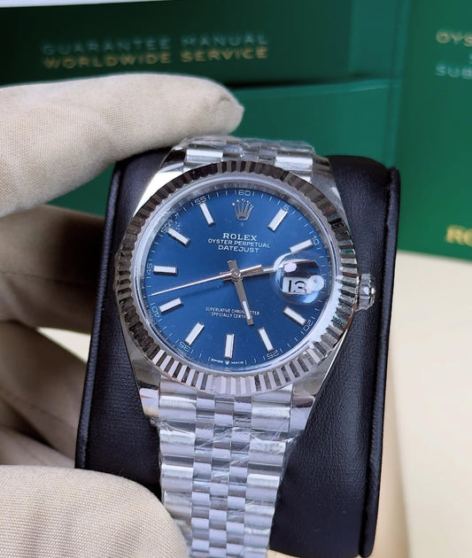 ROLEX DATEJUST JUBILEE OCEAN BLUE