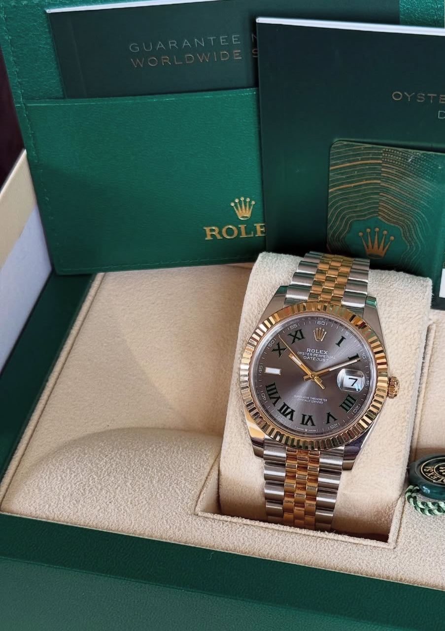 ROLEX DATEJUST JUBILÈE WIMBLEDON BICOLOR