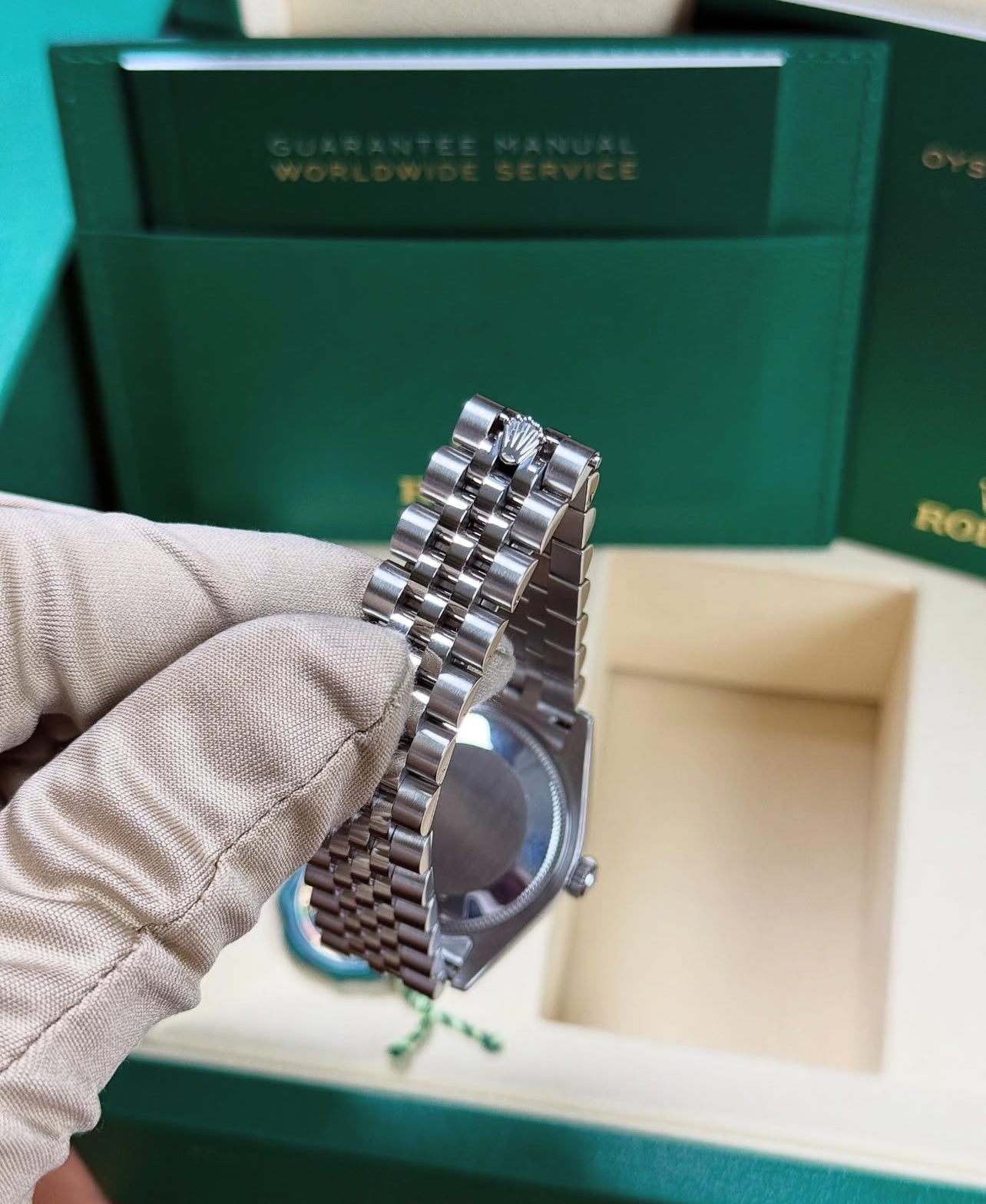ROLEX DATEJUST JUBILEE "CANDY ROSE" DIAMOND