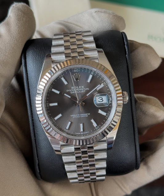 ROLEX DATEJUST JUBILEE "SKYLAR GREY"