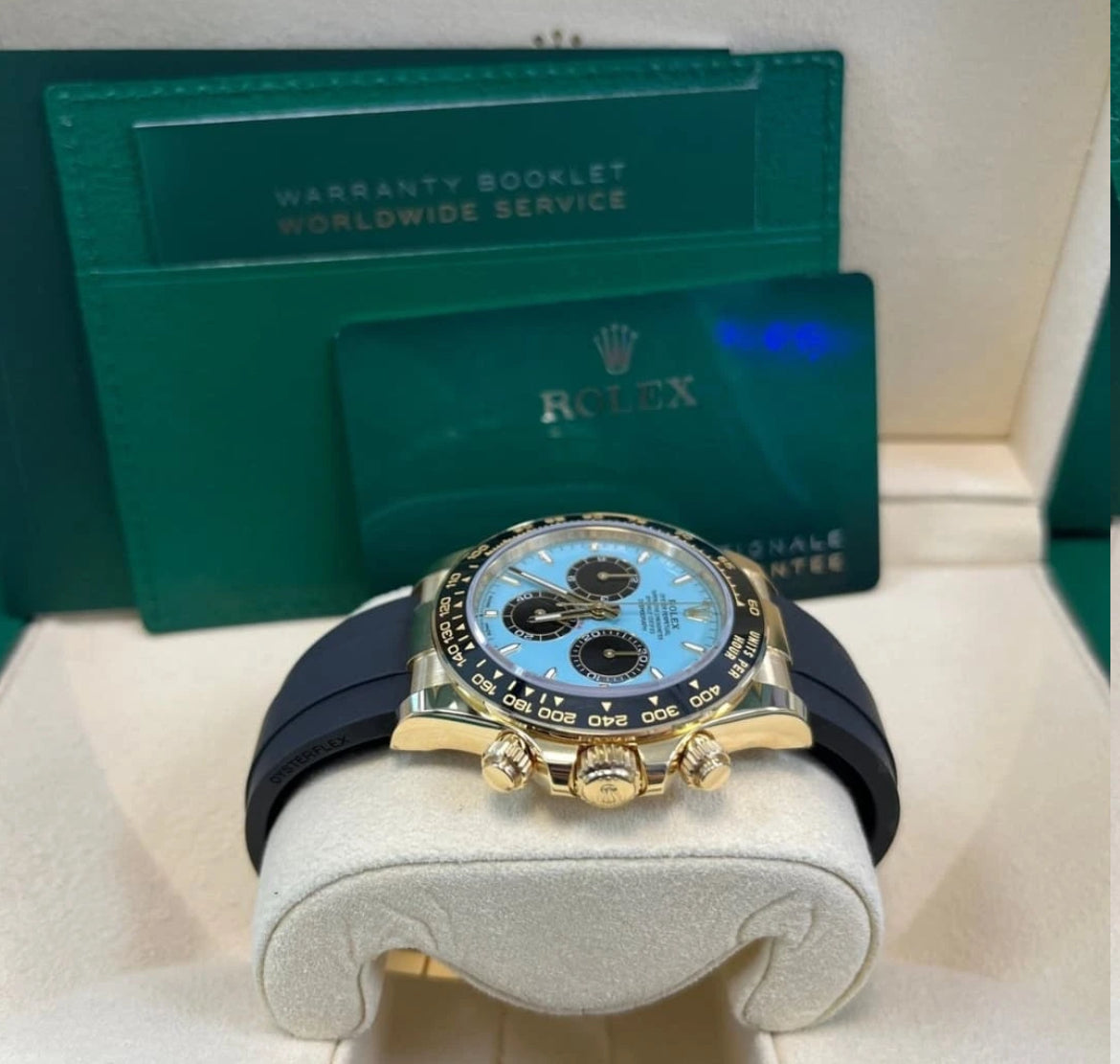 ROLEX DAYTONA OYSTERFLEX YELLOW-GOLD TIFFANY