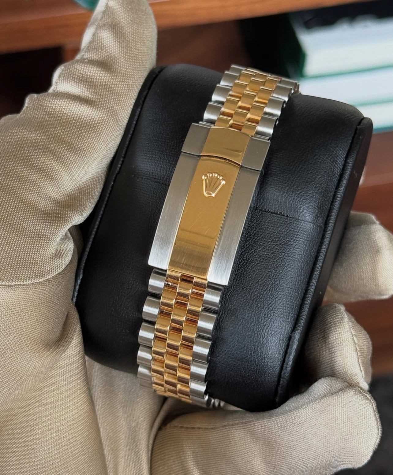 ROLEX DATEJUST JUBILÈE WIMBLEDON BICOLOR