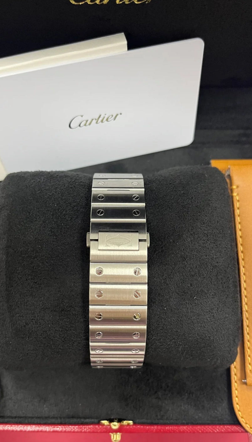 CARTIER SANTOS BLUE DIAL