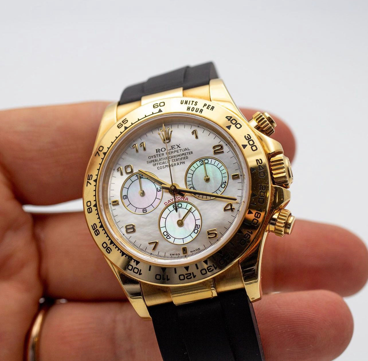 ROLEX DAYTONA GOLD METEORITE OYSTERFLEX