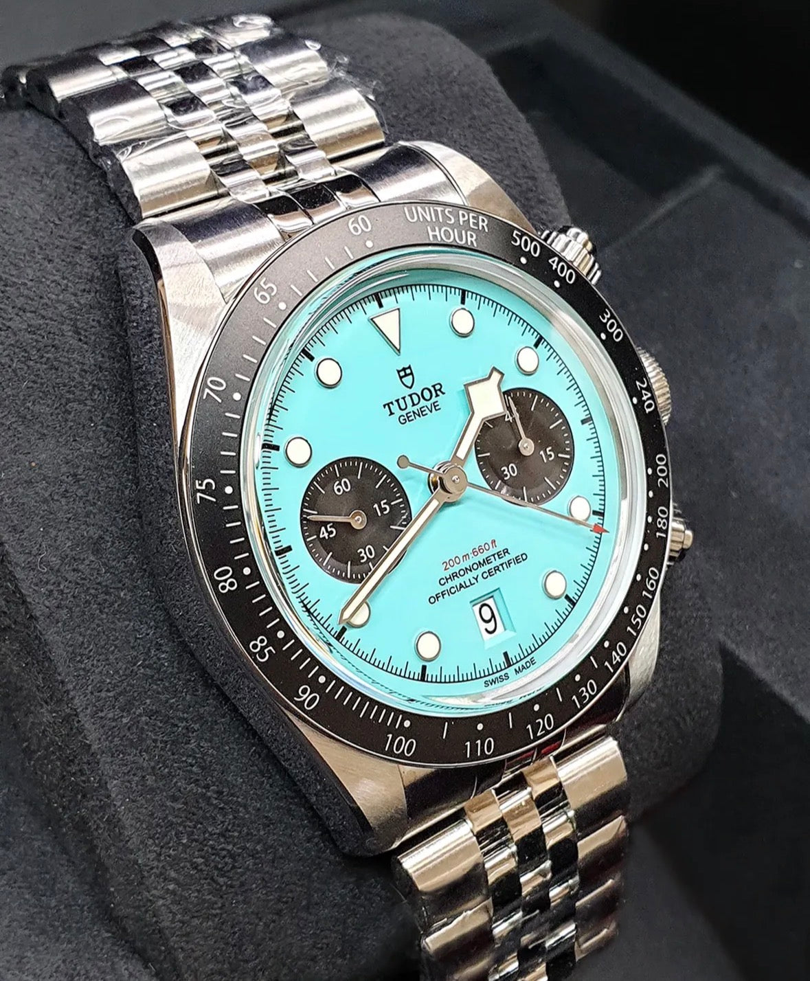 TUDOR BLACK BAY FLAMINGO BLUE