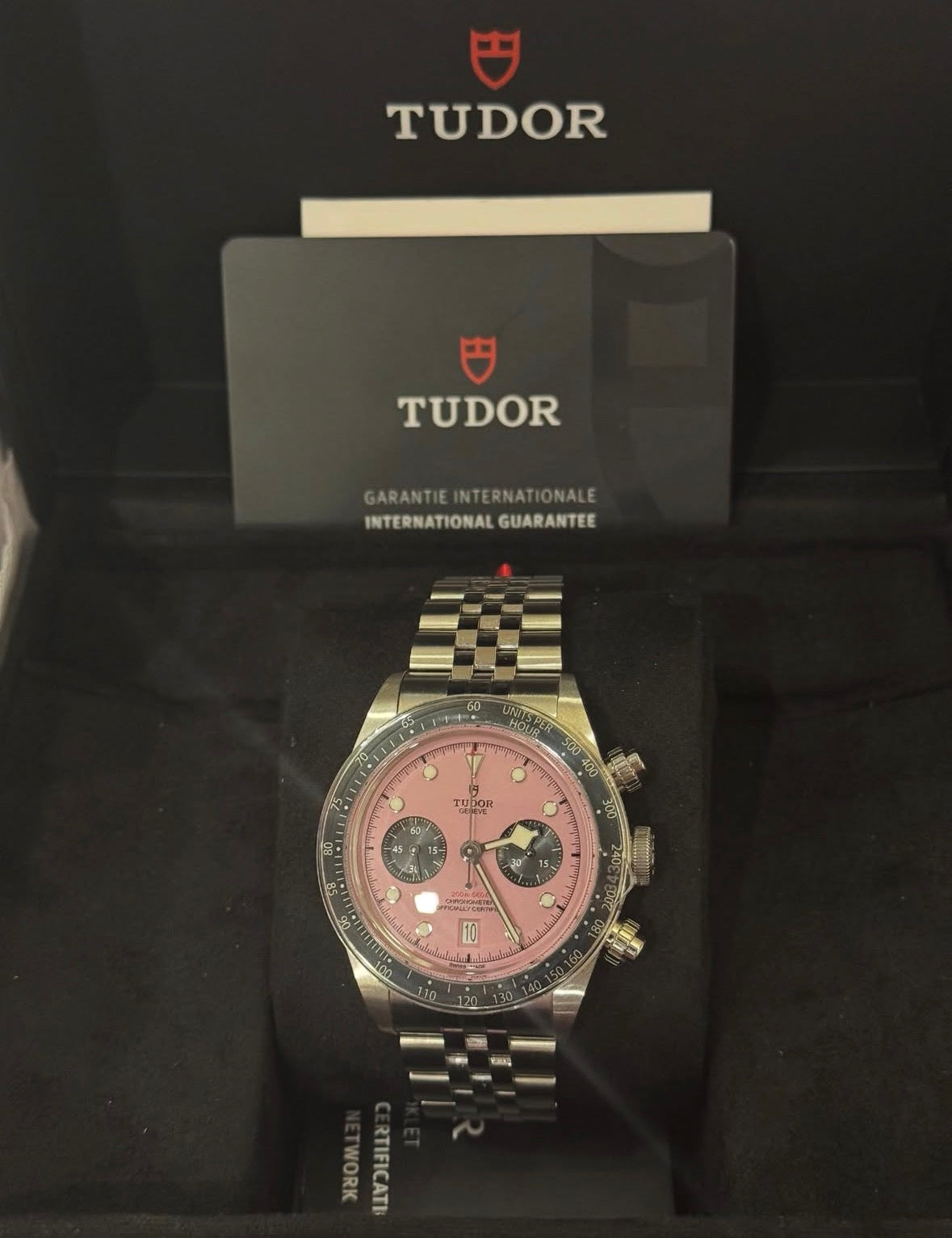 TUDOR BLACK BAY FLAMINGO PINK