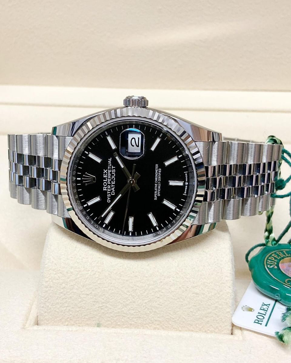 ROLEX DATEJUST JUBILÈE BLACK