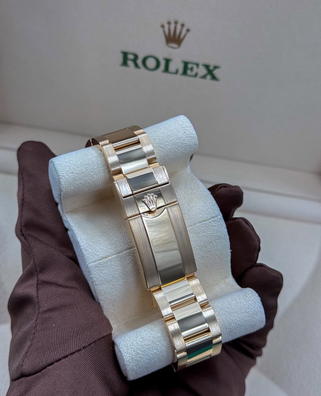 ROLEX DAYTONA GOLD & GREEN