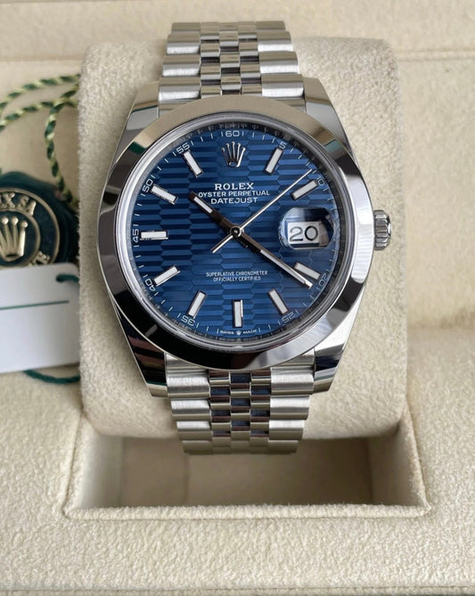 ROLEX DATEJUST JUBILÈE BLUE