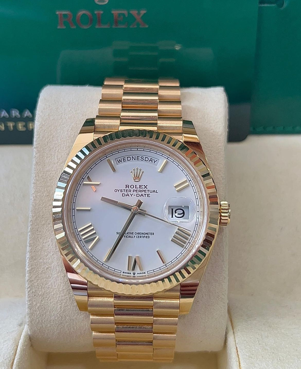 ROLEX DAY-DATE GOLD