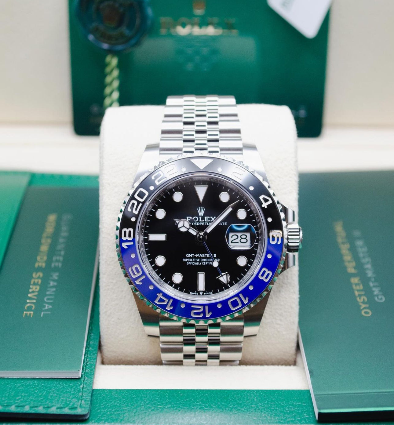 ROLEX GMT MASTER II BATMAN JUBILÈE