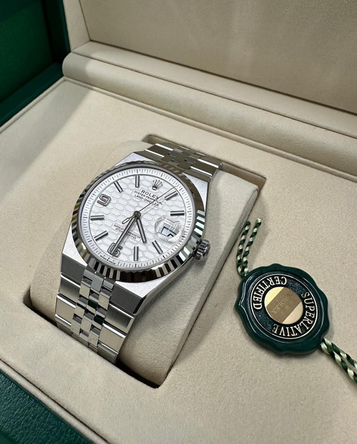 ROLEX LAND DWELLER WHITE