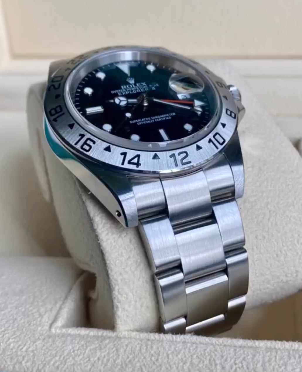 ROLEX EXPLORER II DATE BLACK