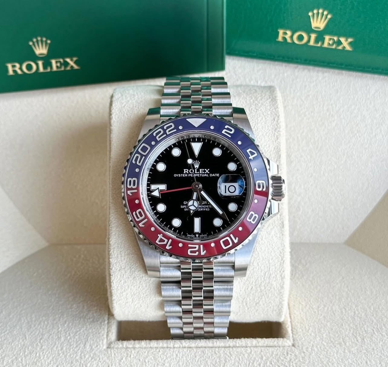 ROLEX GMT MASTER II PEPSI JUBILÈE