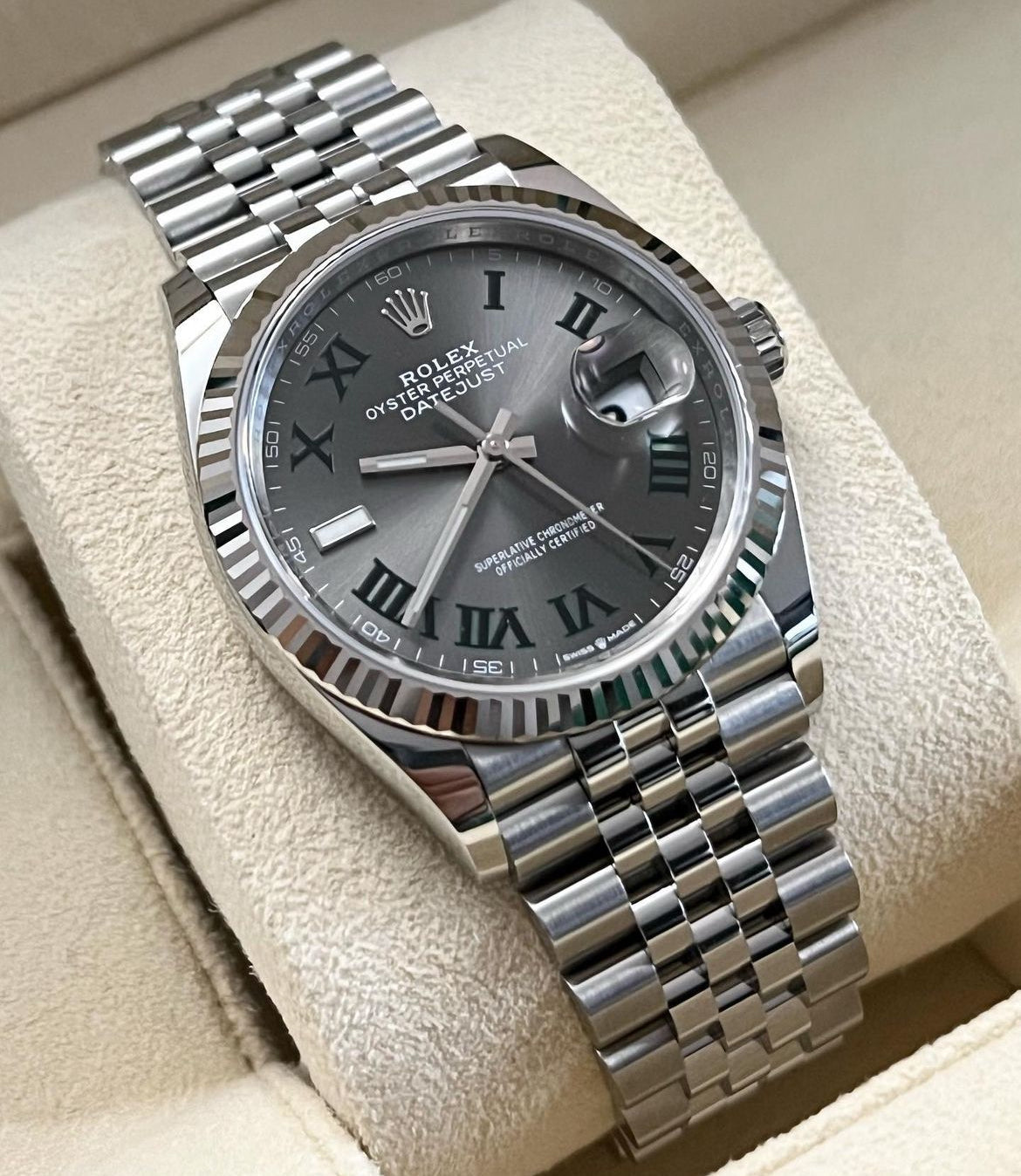 ROLEX DATEJUST WIMBLEDON JUBILÈE