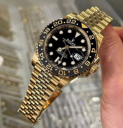 ROLEX GMT MASTER II JUBILEE FULL GOLD