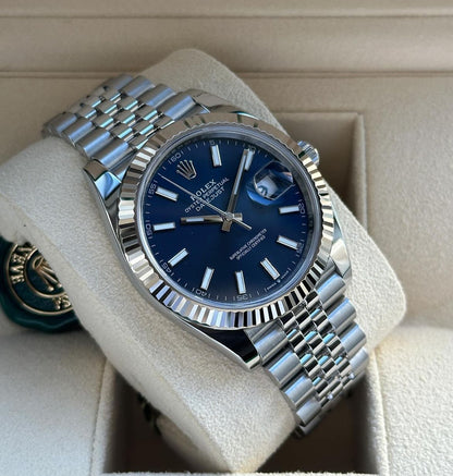 ROLEX DATEJUST JUBILEE BLUE DIAL