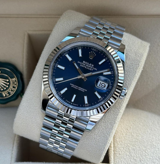 ROLEX DATEJUST JUBILEE BLUE DIAL