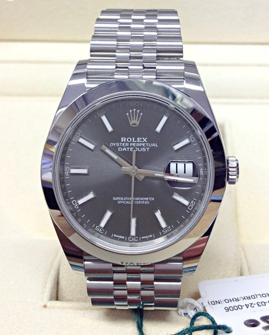 ROLEX DATEJUST JUBILÈE SKYLAR GREY DIAL