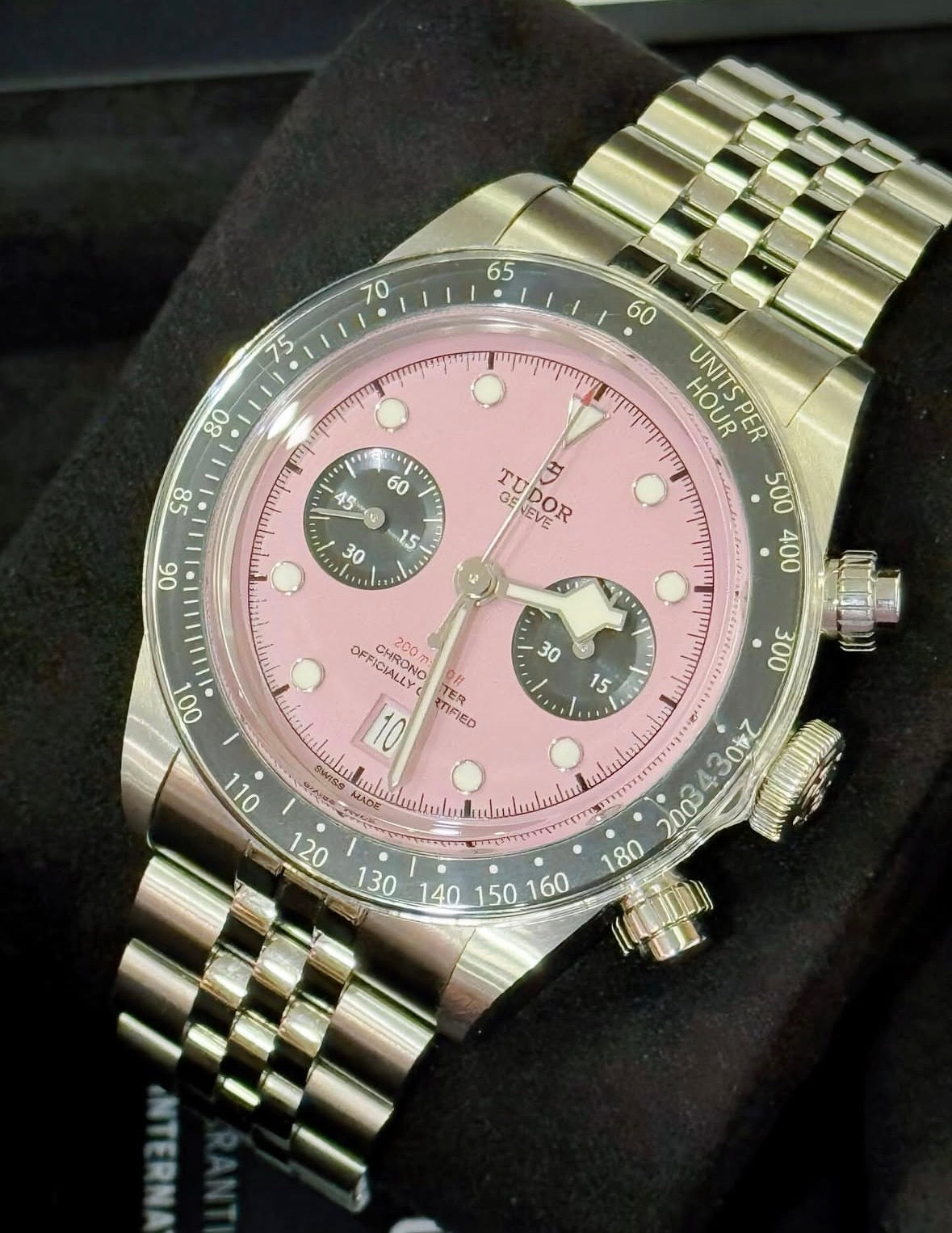 TUDOR BLACK BAY FLAMINGO PINK