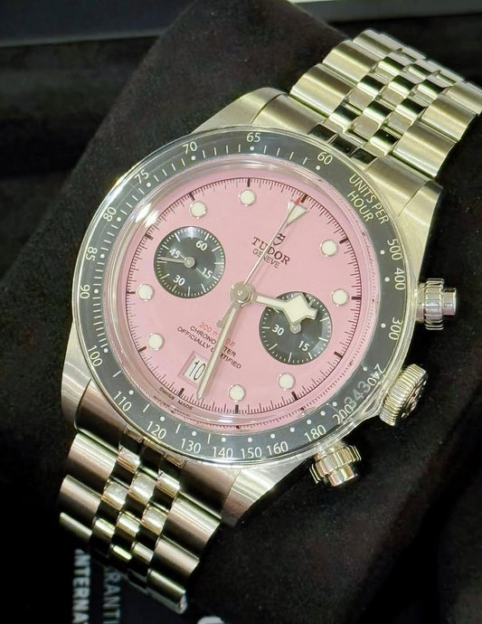 TUDOR BLACK BAY FLAMINGO PINK