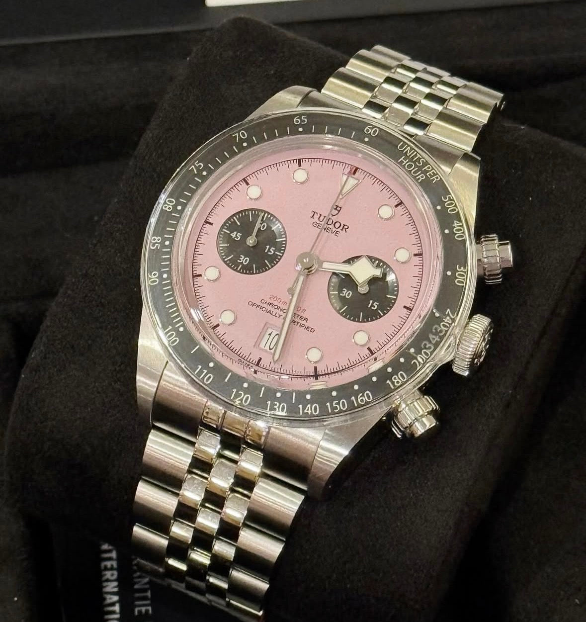TUDOR BLACK BAY FLAMINGO PINK