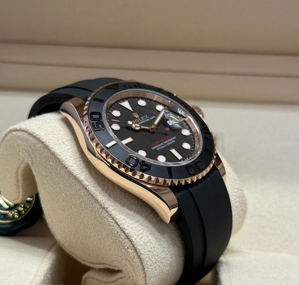 ROLEX YACHT-MASTER OYSTERFLEX ROSÈ GOLD