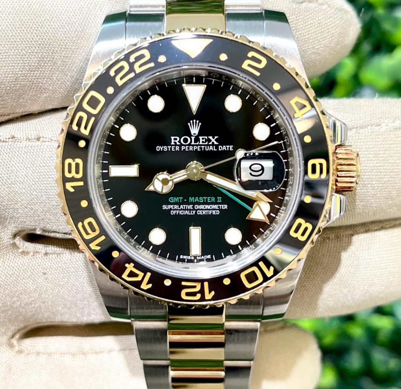 ROLEX GMT MASTER II OYSTER BICOLOR