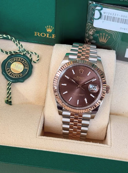 ROLEX DATEJUST JUBILEE "CHOCOLAT"