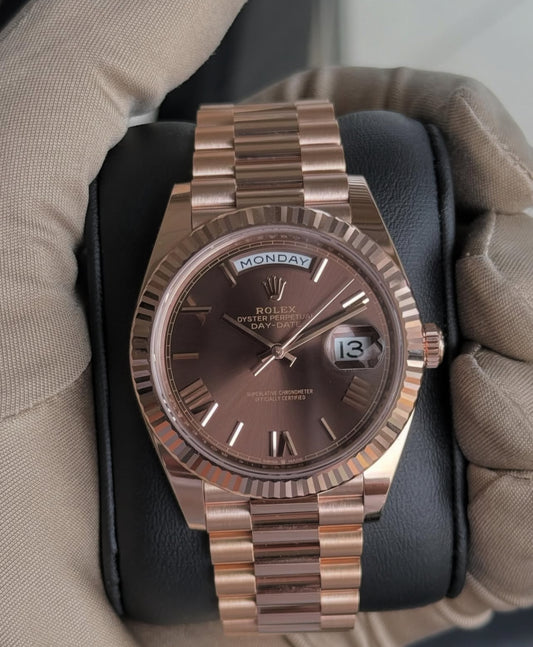 ROLEX DAY-DATE CHOCOLATE