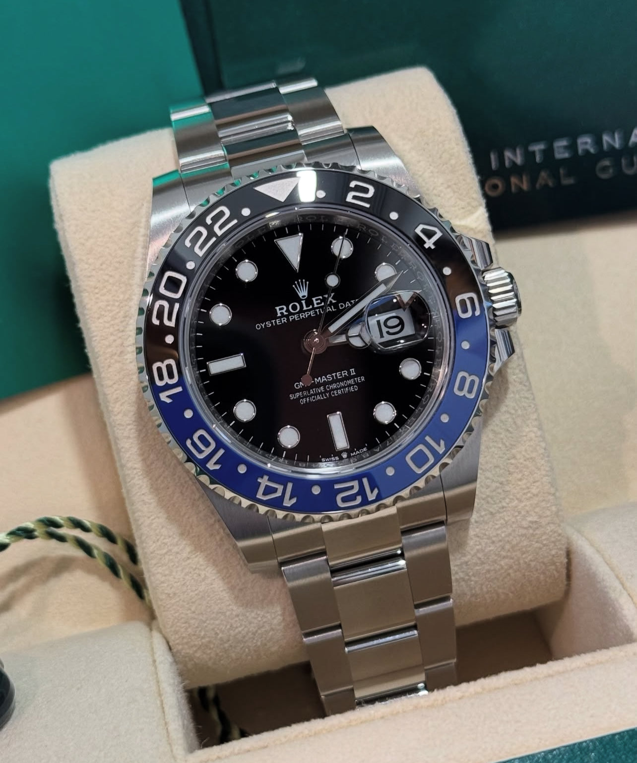 ROLEX GMT MASTER II BATMAN