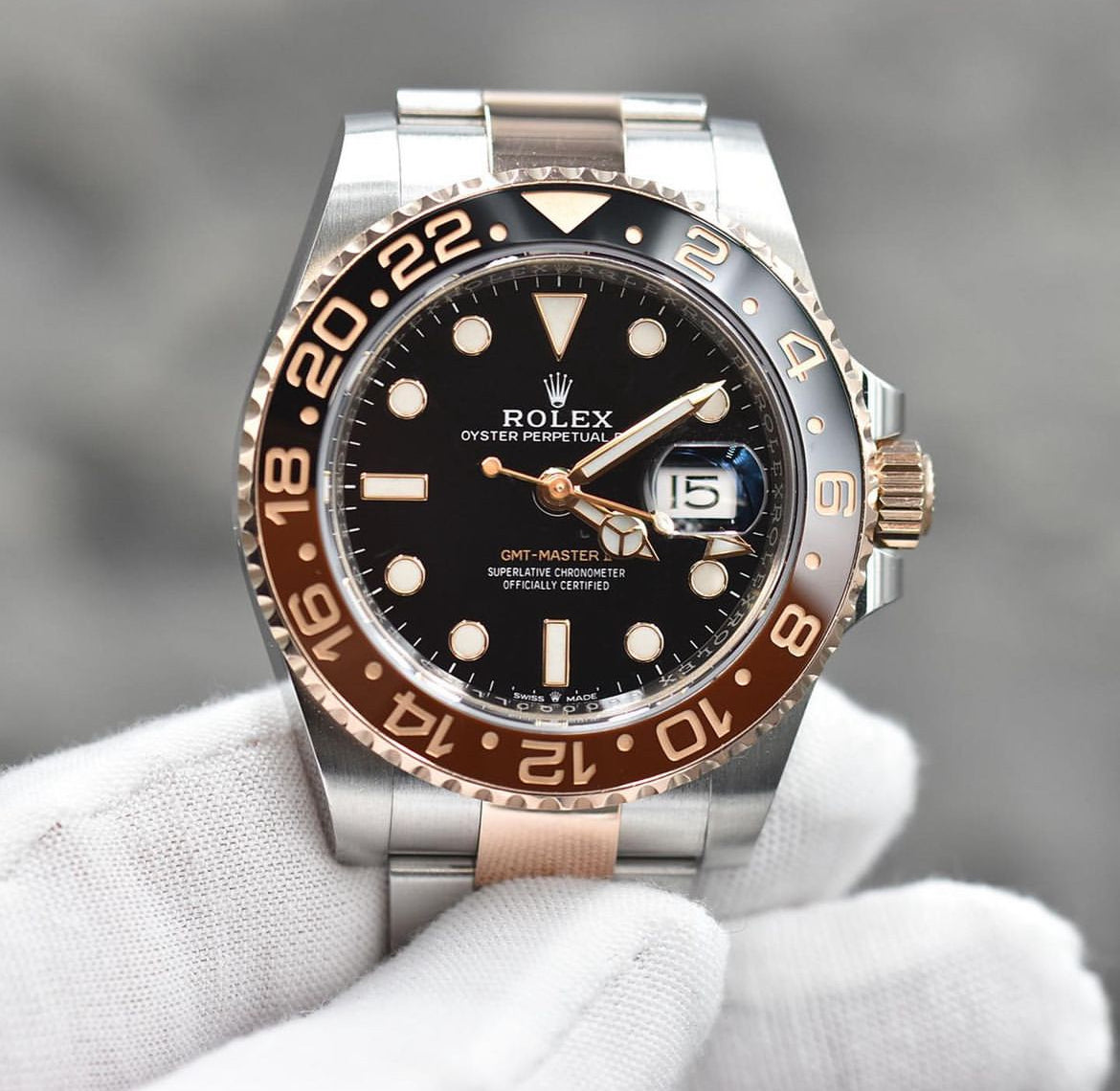 ROLEX GMT MASTER II "ROOT-BEER"