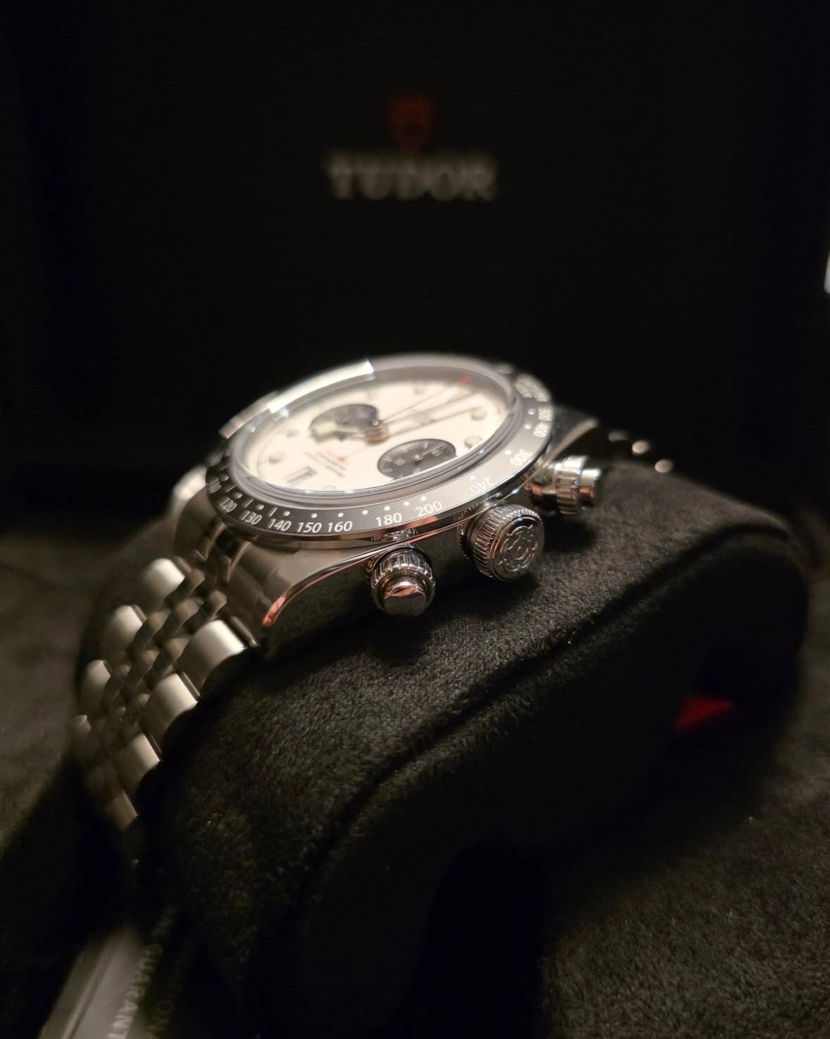 TUDOR BLACK BAY FLAMINGO WHITE