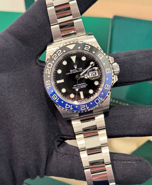ROLEX GMT MASTER II BATMAN