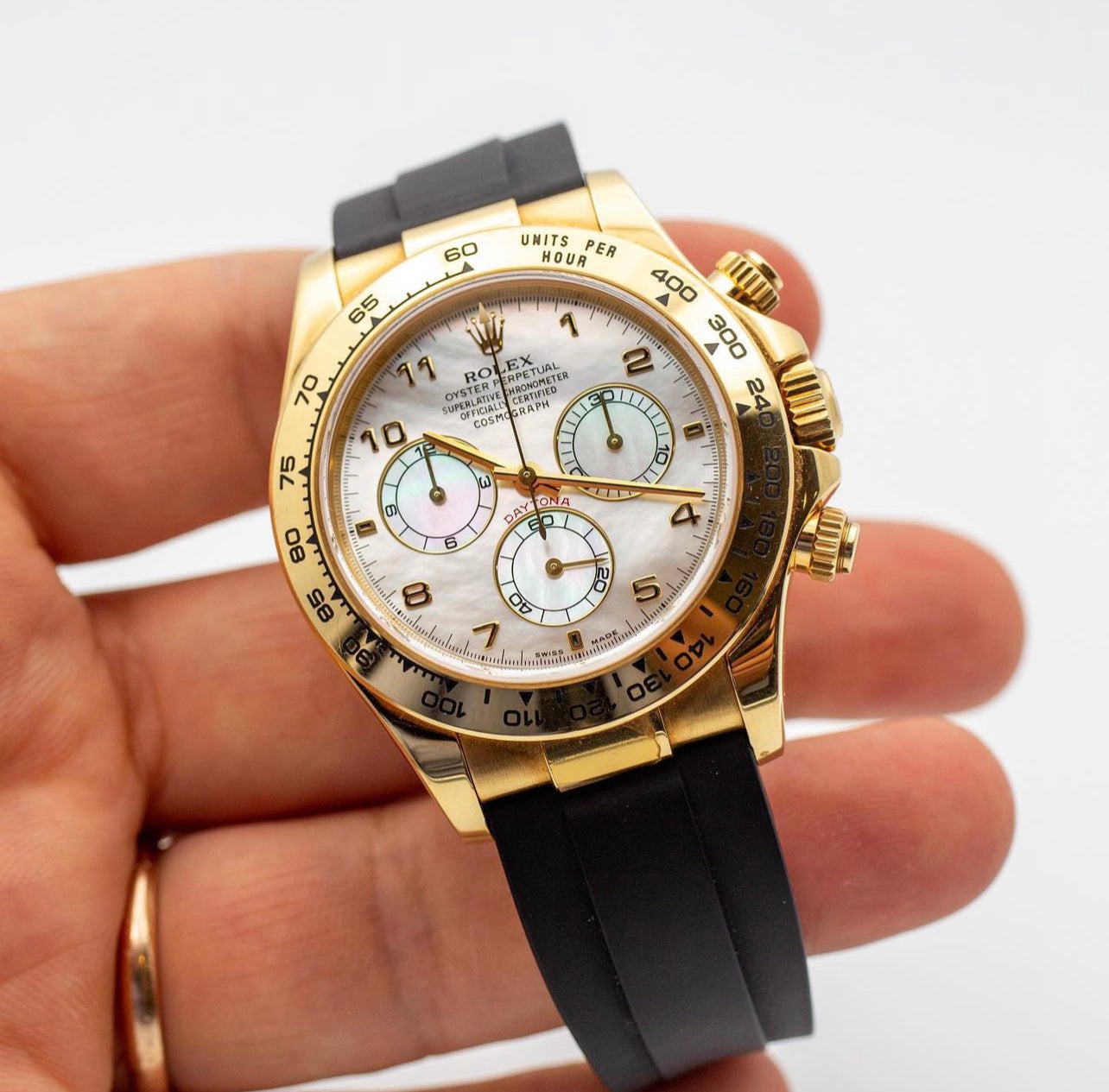 ROLEX DAYTONA GOLD METEORITE OYSTERFLEX