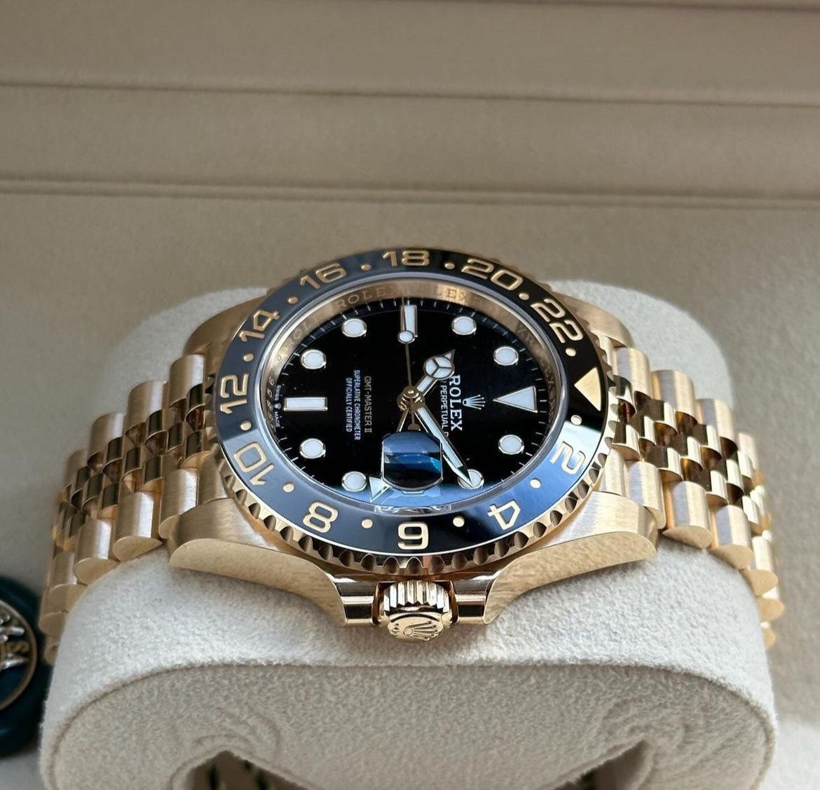 ROLEX GMT MASTER II JUBILEE BLACK & GOLD 2023