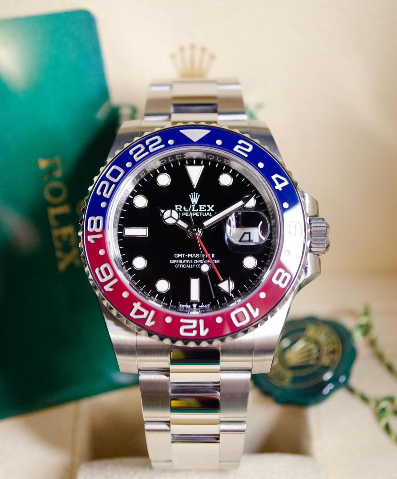 ROLEX GMT MASTER II PEPSI