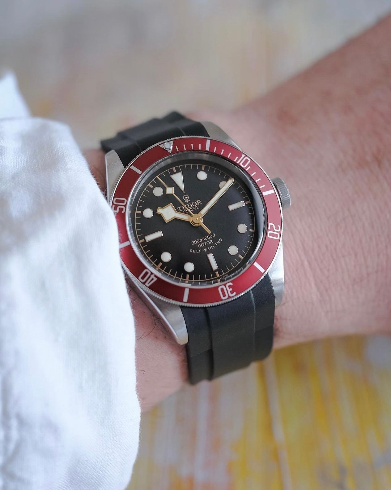 TUDOR BLACK BAY 41MM BRACCIALE OYSTERFLEX