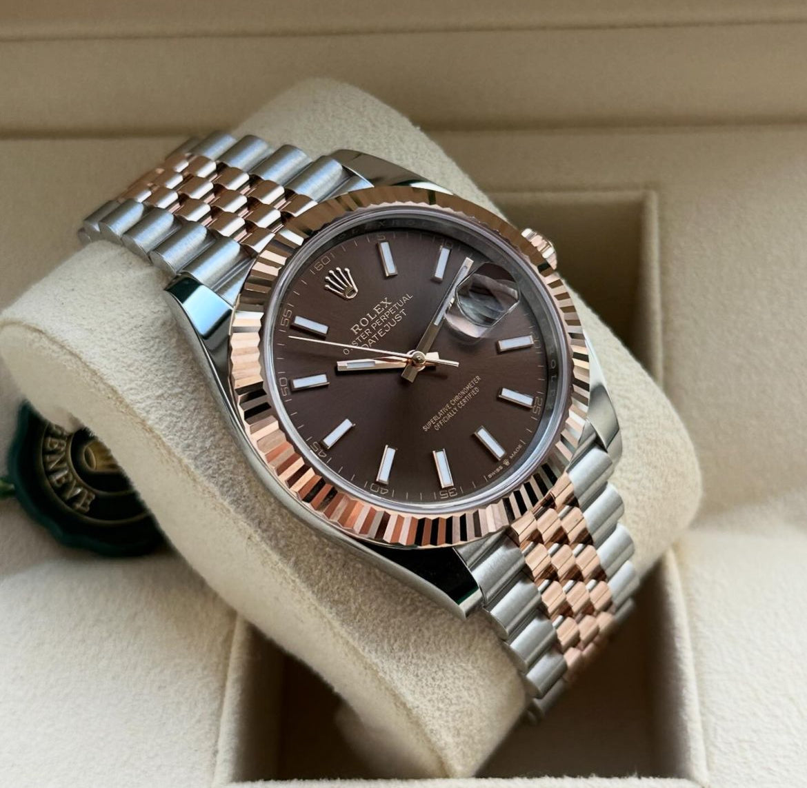 ROLEX DATEJUST JUBILEE "CHOCOLAT"