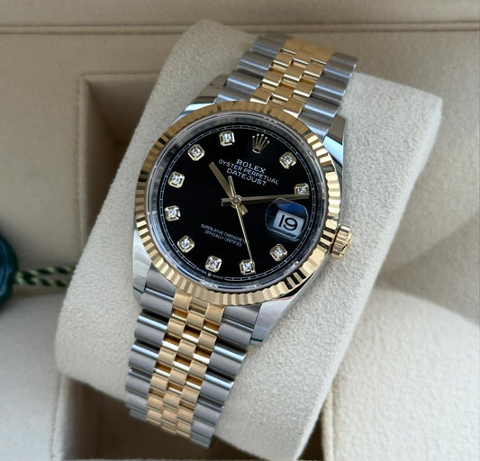 ROLEX DATEJUST JUBILEE BICOLOR DIAMOND